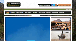 Desktop Screenshot of highlander-outdoor.com